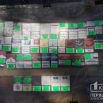 Криворожские полицейские изъяли у нарушителей более 1000 пачек сигарет