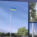 Как будут выглядеть 72-метровый флагшток и стела в центральном парке Кривого Рога