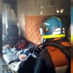 За полчаса спасатели в Кривом Роге потушили пожар в многоэтажке
