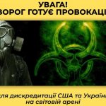 Ворог продовжує ширити фейки про «хімічну зброю» України